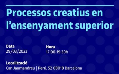 Taula rodona sobre processos creatius en l’ensenyament superior