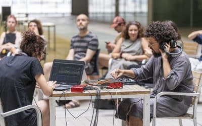Performance ‘Sons en Causa’, amb l’Orquestra del Caos